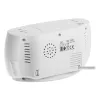 Adler AD 1186W despertador digital preto, branco