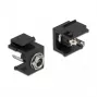 Módulo Keystone DC 5,5 x 2,5 mm conector fêmea DeLOCK 86850