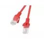 Patchcord Cat.6 UTP 3M vermelho FLUKE BESTANDEN LANBERG 10ER-PACK
