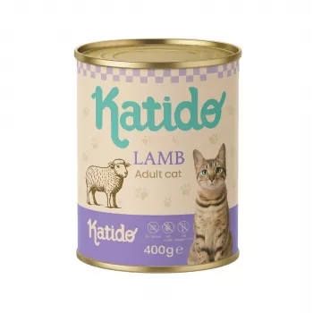 KATIDO Borrego - Comida húmida para gatos - 400g