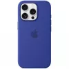 Capa de silicone Apple iPhone 16 Pro MagSafe ultramarino