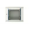Armário rack Extralink 9U 600x600 AZH cinzento montagem em parede, basculante