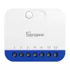Controlador dimmer mini Wi-Fi inteligente Sonoff MINI‑DIM — módulo compacto de encastrar para regular LED/luz, compatível com Matter