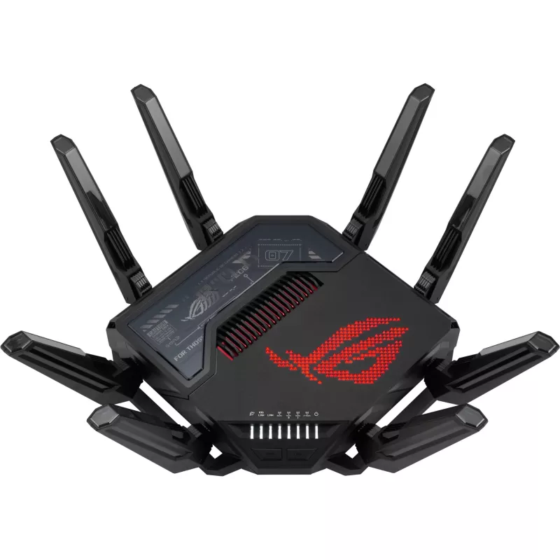 Router Wireless ASUS ROG Rapture GT-BE98 10 Gigabit Ethernet Quad-Band (2,4 GHz / 5 GHz-1 / 5 GHz-2 / 6 GHz) Preto