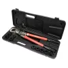 Yato PEX-AL-PEX alicate de cravar manual com conjunto de 8 mandíbulas