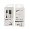 Cabo TB OTG USB AF - USB C 15cm preto (AKTBXKU4PAC015B)