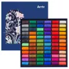 Conjunto de pastéis macios Arrtx LC303762 — 72 cores, bastões de pastel macio para artistas