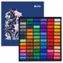 Conjunto de pastéis macios Arrtx LC303762 — 72 cores, bastões de pastel macio para artistas
