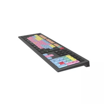 Logickeyboard ASTRA 2 USB QWERTY teclado preto tamanho completo 104 teclas