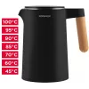 Chaleira elétrica de parede dupla 1,5 L Concept preto RK 3301