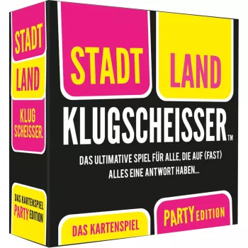 Stadt Land Klugscheisser - Das Kartenspiel (Party Edition), jogo de festa