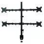 Braço para 4 monitores LCD 13-27'' L-04N