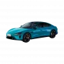 Xiaomi SU7 carro em miniatura die-cast 1:18, Aqua Blue