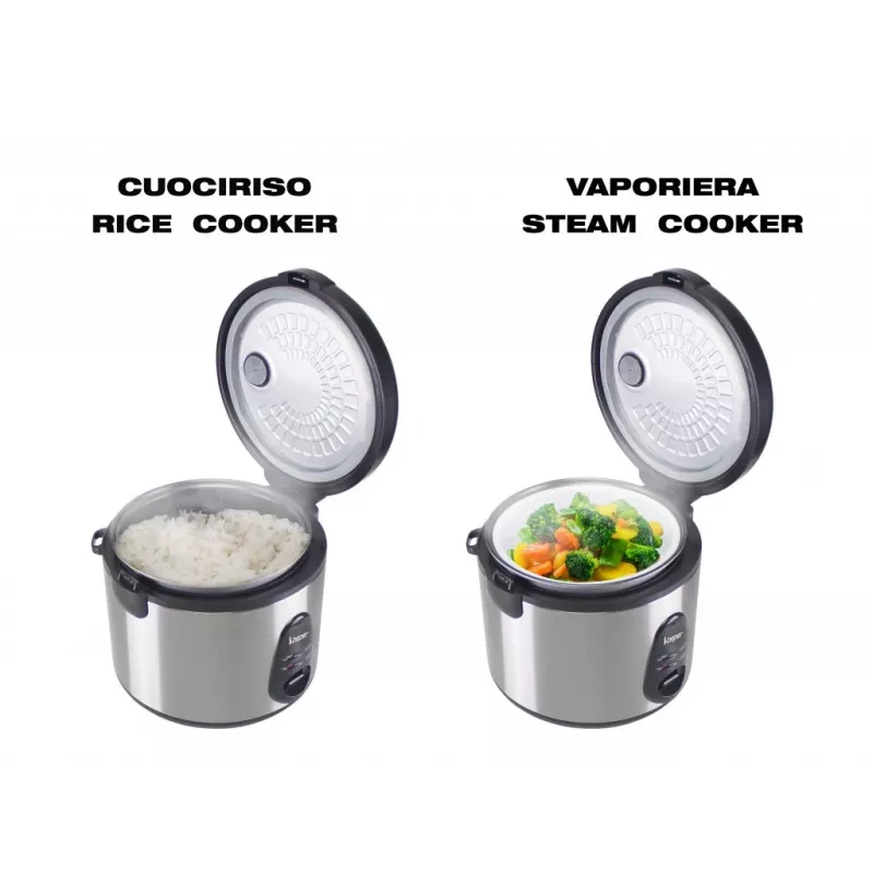 Panela de arroz e vaporizador Beper P101VAP002