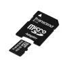 Cartão de memória flash Transcend 4GB MicroSDHC Class 10 com adaptador