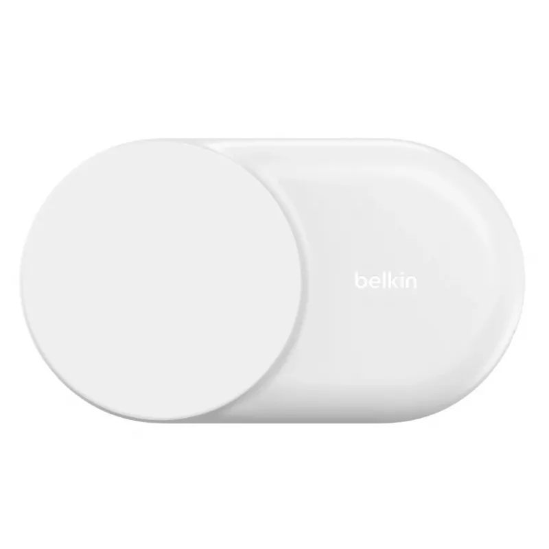 Carregador sem fios Belkin Qi2 de interior USB carregamento rápido branco 1,5 m