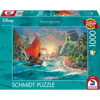 Thomas Kinkade Studios: Moana – Vaiana, puzzle 1000 peças