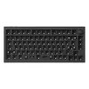 Teclado mecânico Keychron Q1 HE RGB Hot-Swappable sem fios carbono preto