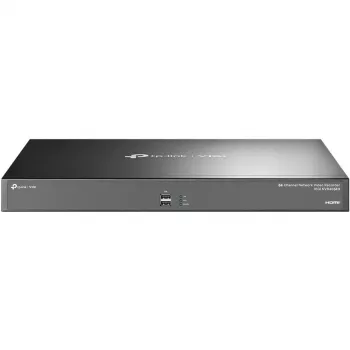 Gravador de vídeo em rede TP-Link VIGI NVR 64 canais, entrada 64ch, 4K 3840×2160, reprodução 16ch, disco HDD SATA, 64 TB máx., 2×LAN, USB-A