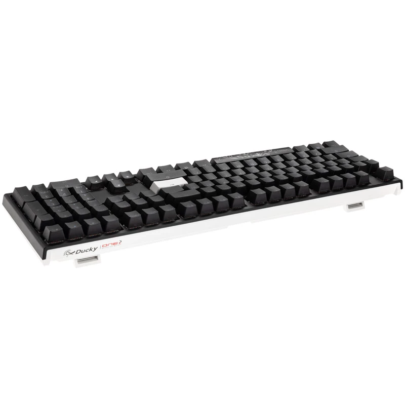 Teclado gaming Ducky One 2 RGB USB QWERTY preto mecânico com fio