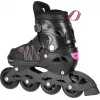 Patins 2IN1 Nils Extreme NH11912 A PRETO/ROSA TAM. S (31-34) com patins de hóquei substituíveis