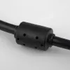 Akyga AK-AV-01 cabo VGA D-Sub 15 pinos macho/macho, 1,8 m, preto, com filtro de ferrite
