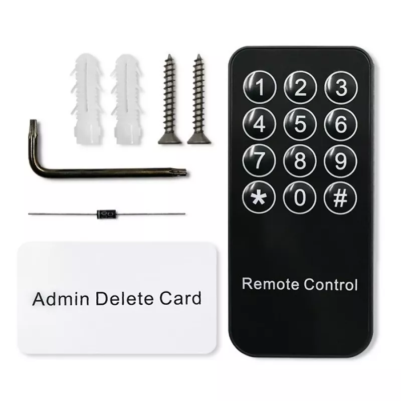 Qoltec Leitor RFID sem contacto de cartões e porta-chaves | EM | Mifare | cartão | porta-chaves | ABS