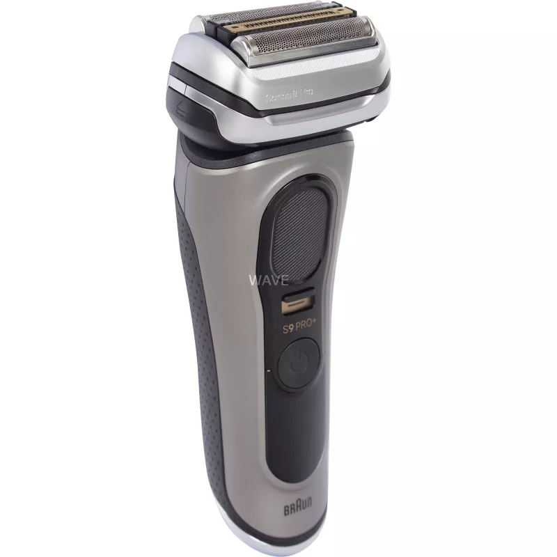 Braun Series 9 Pro+ 9565cc máquina de barbear de rede para uso húmido e seco com aparador Metallic