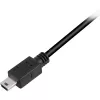 Cabo USB 2.0, ficha USB-A > ficha Mini-USB (preto, 2,0 metros, duplamente blindado)