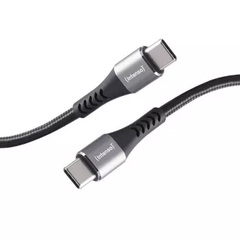 Cabo USB-C INTENSO 7901000 – 1,5 m, preto, cabo de carregamento e dados USB-C para USB-C