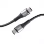 Cabo USB-C INTENSO 7901000 – 1,5 m, preto, cabo de carregamento e dados USB-C para USB-C