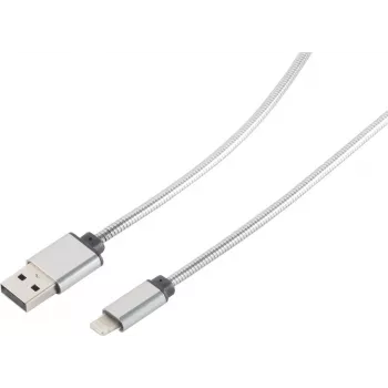 Cabo Lightning S/CONN 14-13001 1 m prateado