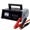 Carregador de bateria QOLTEC 52514 — 12V/24V, 25A, para baterias AGM/GEL/SLA com visor LCD