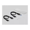 Caixa para SSD DeLOCK 42634 prateado M.2
