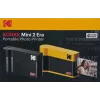 Máquina fotográfica instantânea Kodak Mini 2 Era preta — máquina fotográfica instantânea compacta, impressão a cores