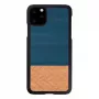 Capa para telemóvel man and wood para iPhone 11 Pro Max — capa de proteção denim preta