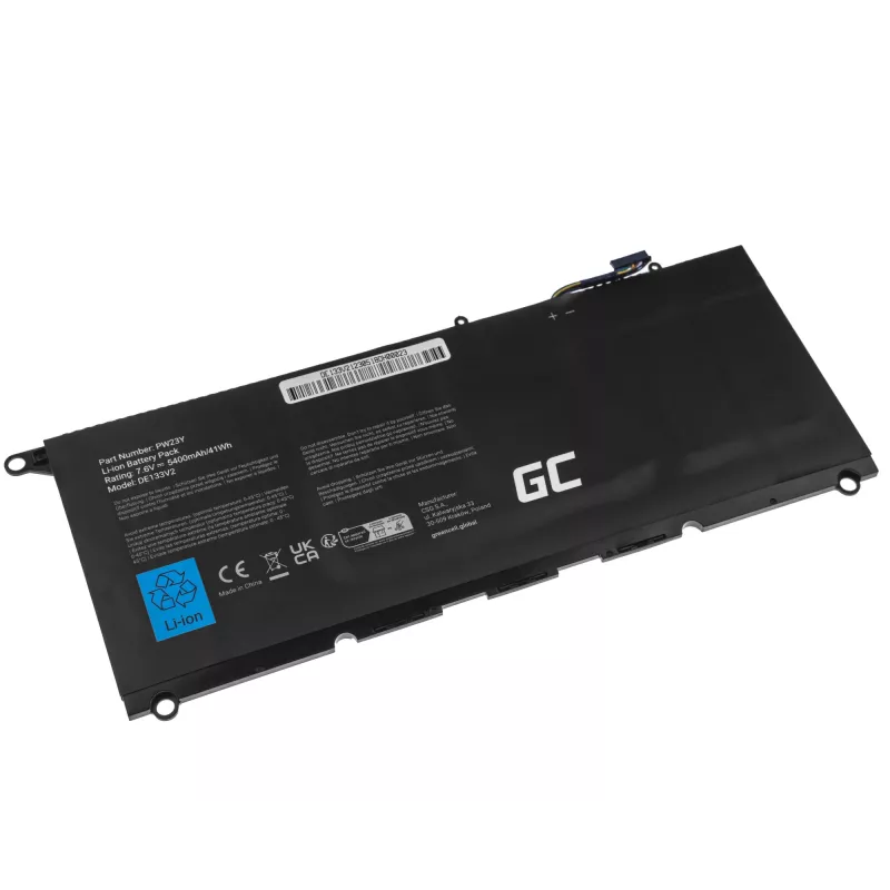 Bateria para portátil Green Cell DE133V2 para Dell XPS 13 9360