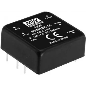 Fonte de alimentação MEAN WELL SKM10E-15 10 W 15 V 0,67 A