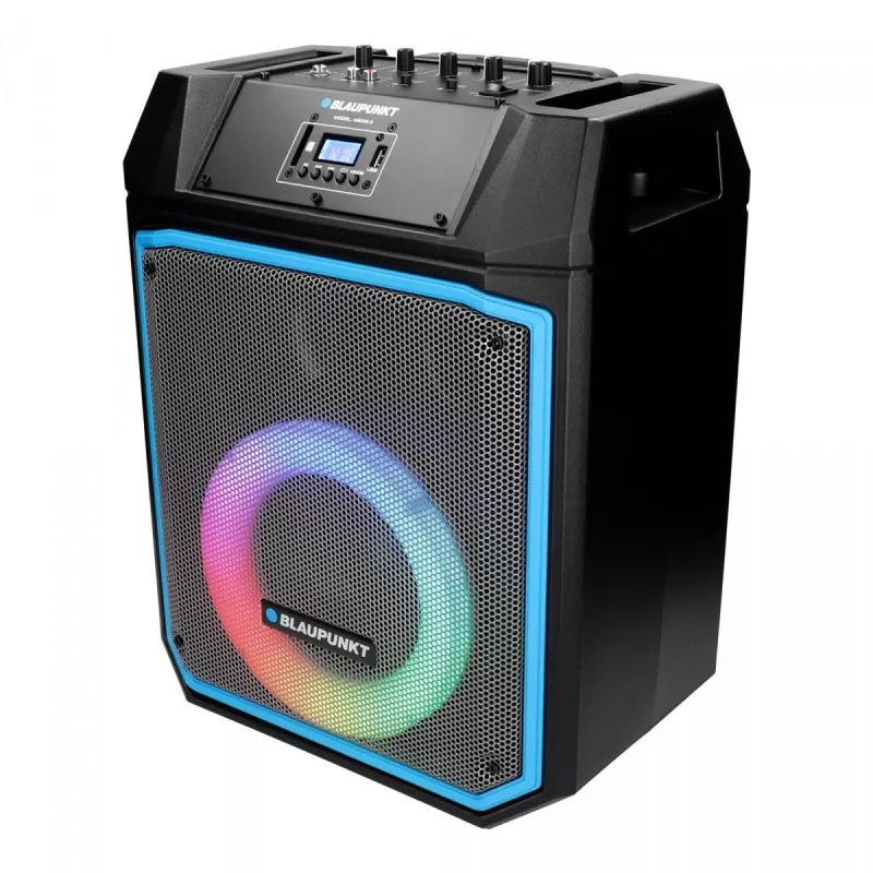 Sistema de áudio MB08.2 PLL FM USB/SD/BT Karaoke LED
