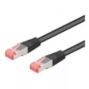 Cabo de rede Goobay 731812 preto 10 m Cat6a S/FTP (S-STP)