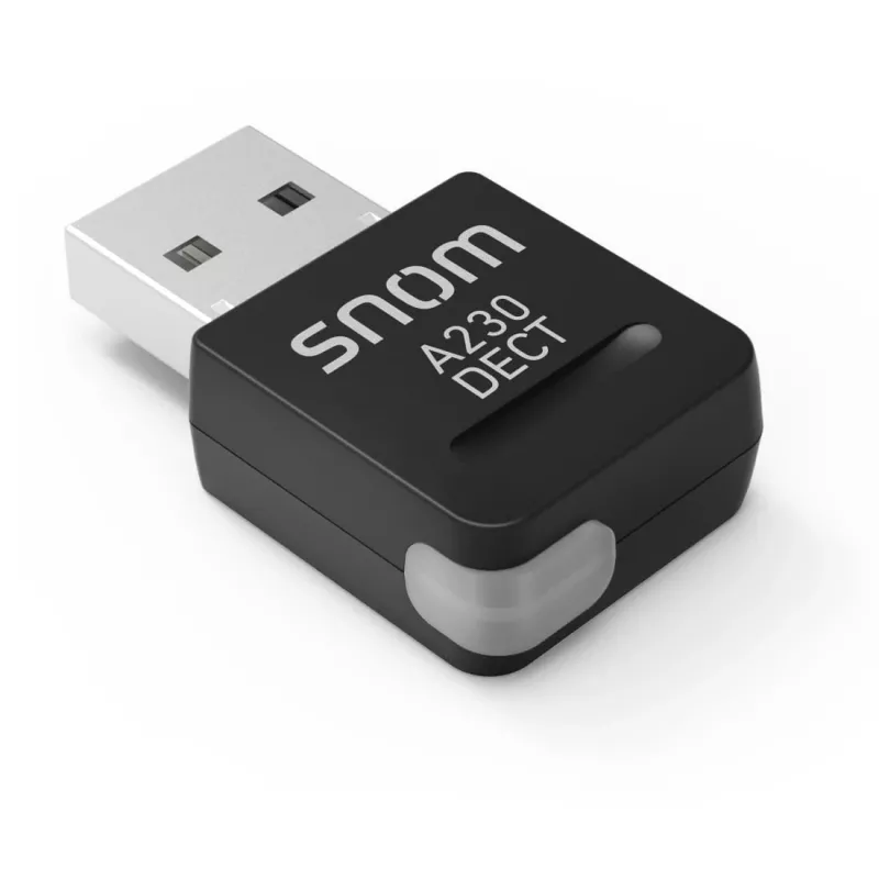 snom A230 DECT unidade flash USB - adaptador de rede - USB2.0 - DECT (4386)