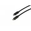 Cabo Thunderbolt Lenovo 4Z51A40455 — 2 m, 40 Gbit/s, macho para macho, preto