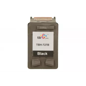 Tinta TBH-727B (HP N.º 27-C8727A) preto recondicionada