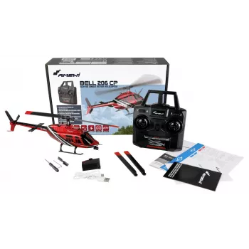 Helicóptero Amewi Bell 206 Jet Ranger 6 canais