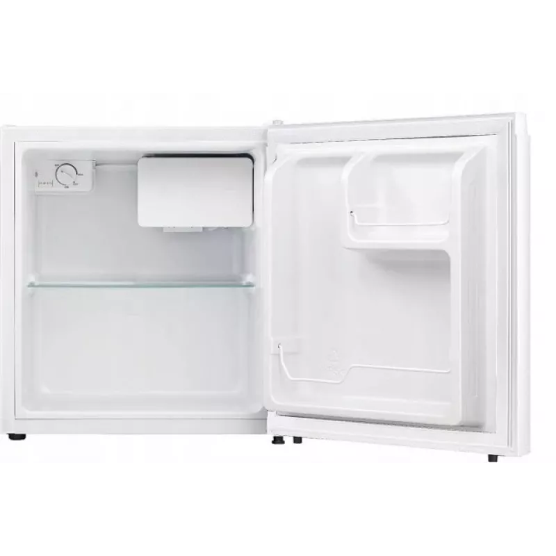 Frigorífico HEINRICH'S HKB 4188 branco — descongelação manual, 45 L, 1 prateleira, 39 dB, 500×445×468 mm