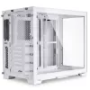 Caixa de PC Lian Li O11D Mini-S Mini Tower branca (compatível com fonte de alimentação SFX/SFX-L)
