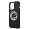 Capa Soft Cover Silicone RSG preta Karl Lagerfeld para Apple iPhone 14 Pro KLHCP14LSRSGRCK
