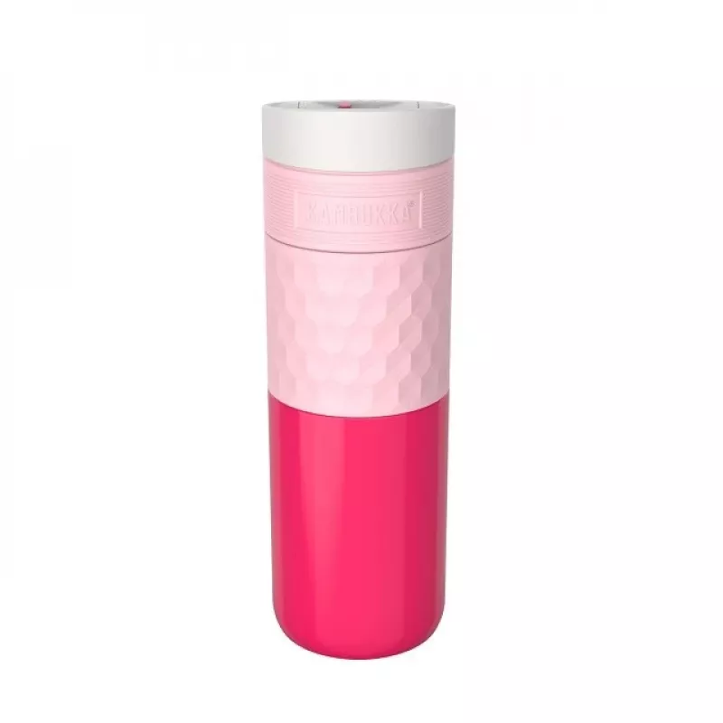 Garrafa a vácuo Kambukka Etna 0,5 L, rosa, mantém quente até 9 h, Ø 7,1 cm