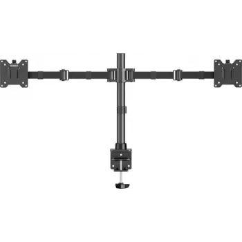 SpeaKa Professional SP-MM-221 Suporte de secretária para monitor de 2 braços 43,2 cm 17 - 88,9 35 Preto (SP-13383184)