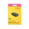 Adaptador HDMI (macho) > HDMI (fêmea), emulador EDID (preto)